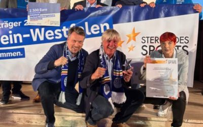 „Startschuss“ Ausbildungsmesse der SVKT 07 Minden gewinnt den Großen Stern des Sports in Silber und fährt nach Berlin